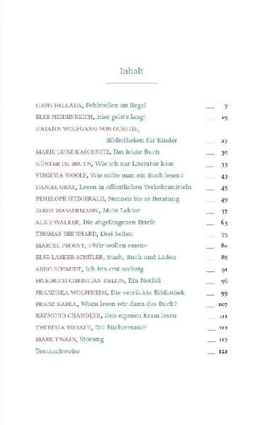 Buchcover und Innenansicht für das Buch: Das Glück des Lesens