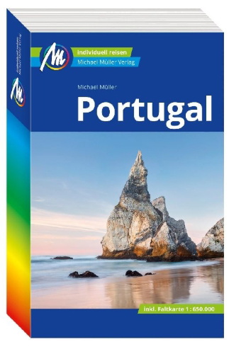 Buchcover und Innenansicht für das Buch: MICHAEL MÜLLER REISEFÜHRER Portugal