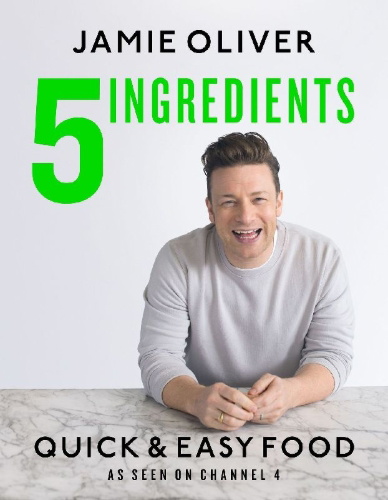 Buchcover und Innenansicht für das Buch: 5 Ingredients - Quick & Easy Food