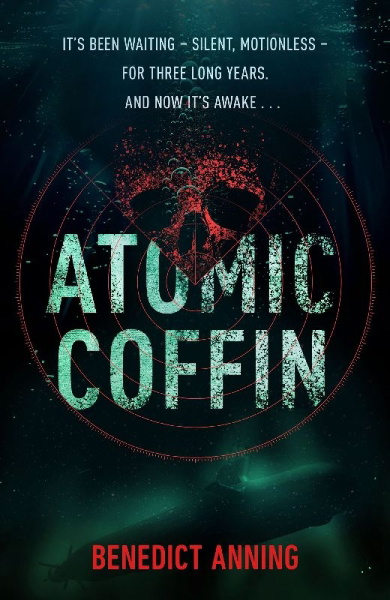 Buchcover und Innenansicht für das Buch: Atomic Coffin