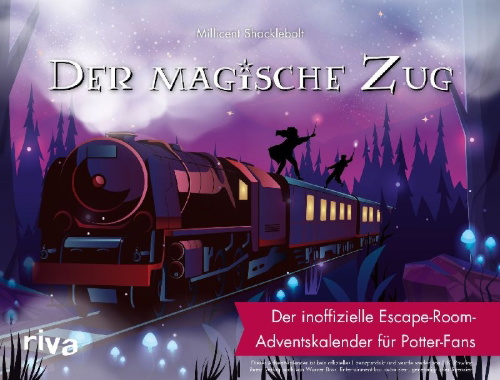 Buchcover und Innenansicht für das Buch: Der magische Zug