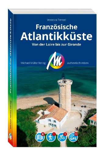 Buchcover und Innenansicht für das Buch: MICHAEL MÜLLER Reiseführer Französische Atlantikküste