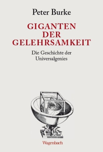 Buchcover und Innenansicht für das Buch: Giganten der Gelehrsamkeit
