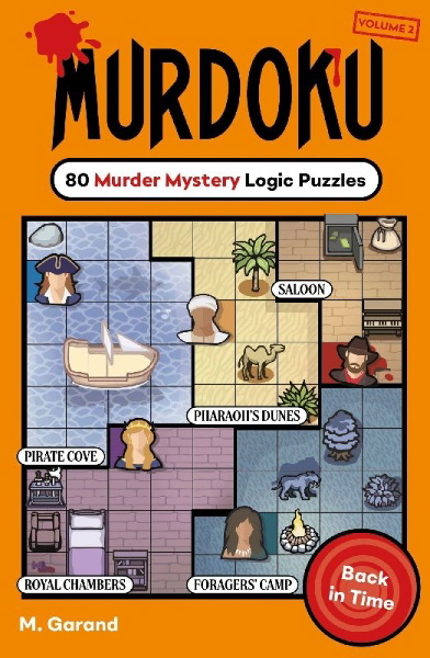 Buchcover und Innenansicht für das Buch: Murdoku Volume 2: Back In Time