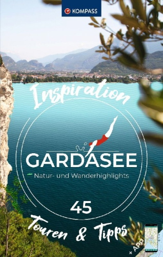Buchcover und Innenansicht für das Buch: KOMPASS Inspiration Gardasee