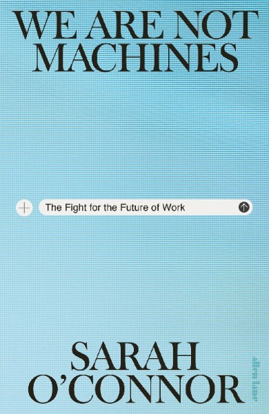 Buchcover und Innenansicht für das Buch: We Are Not Machines