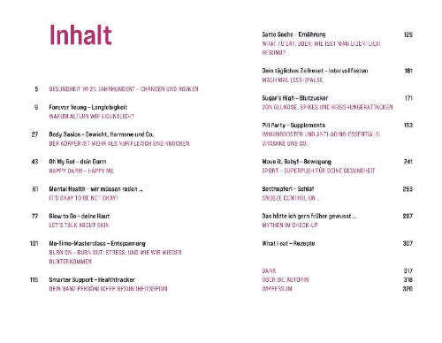 Buchcover und Innenansicht für das Buch: # Health Upgrade