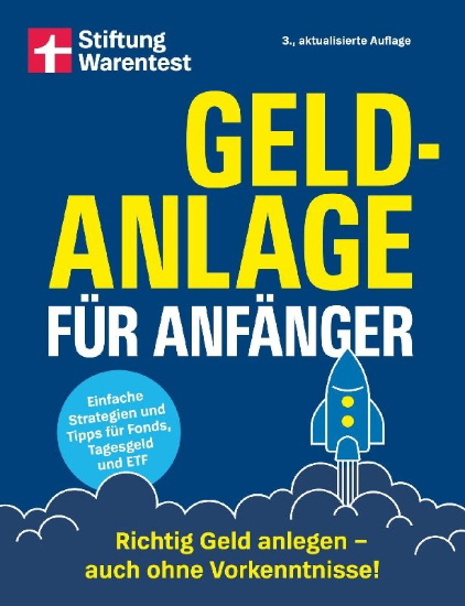 Buchcover und Innenansicht für das Buch: Geldanlage für Anfänger