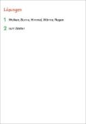 Buchcover und Innenansicht für das Buch: Fit für Deutsch 1. Klasse. Mein 5-Minuten-Block