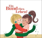 Buchcover und Innenansicht für das Buch: Mit dir ist gut Plätzchen essen