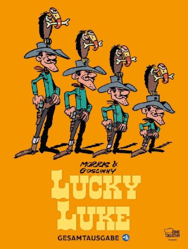 Buchcover und Innenansicht für das Buch: Lucky Luke - Nouvelle Intégrale