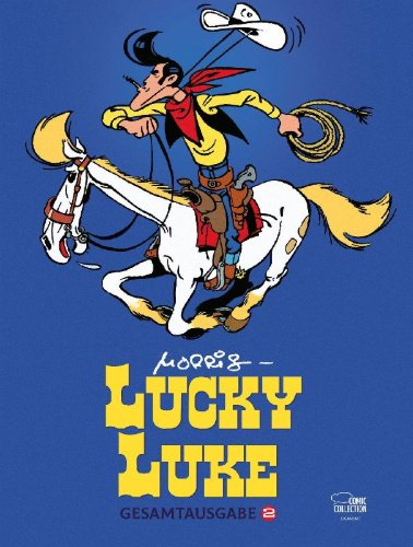 Buchcover und Innenansicht für das Buch: Lucky Luke - Nouvelle Intégrale