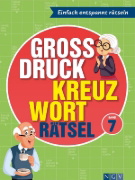 Buchcover und Innenansicht für das Buch: Großdruck Kreuzworträtsel Band 7 -  Rätselbuch für Senioren & Rentner mit großer Schrift