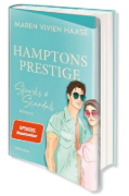 Buchcover und Innenansicht für das Buch: Hamptons Prestige - Sparks & Scandals