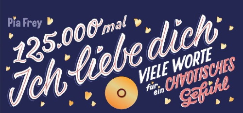 Buchcover und Innenansicht für das Buch: 125.000 Mal Ich liebe Dich