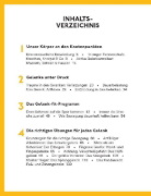 Buchcover und Innenansicht für das Buch: Fitte und starke Gelenke