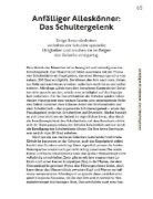 Buchcover und Innenansicht für das Buch: Fitte und starke Gelenke