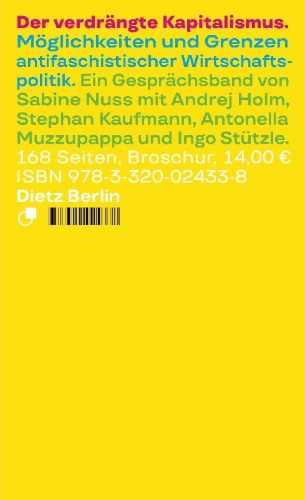 Buchcover und Innenansicht für das Buch: Der verdrängte Kapitalismus