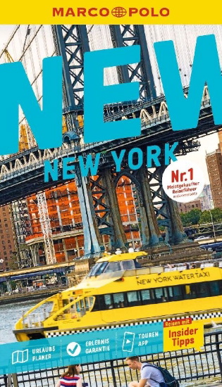 Buchcover und Innenansicht für das Buch: MARCO POLO Reiseführer New York