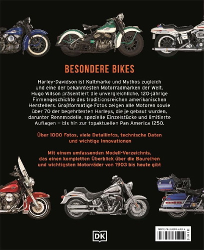 Buchcover und Innenansicht für das Buch: Harley-Davidson
