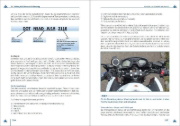 Buchcover und Innenansicht für das Buch: Führerschein Handbuch Klasse A, A1, A2 - Motorrad - top aktuell