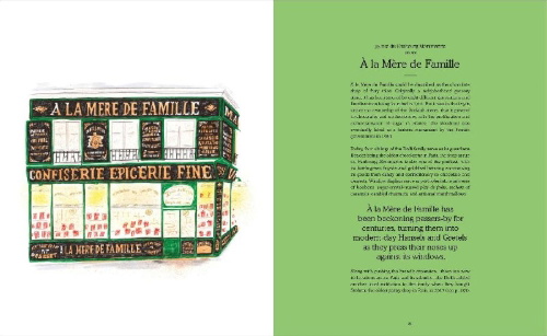 Buchcover und Innenansicht für das Buch: Paris Shopfronts