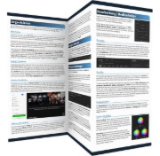 Buchcover und Innenansicht für das Buch: Lightroom - Kurzanleitung & Tastenkürzel
