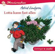 Buchcover und Innenansicht für das Buch: Visst kan Lotta nästan allting