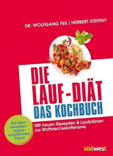 Buchcover und Innenansicht für das Buch: Die Lauf-Diät - Das Kochbuch