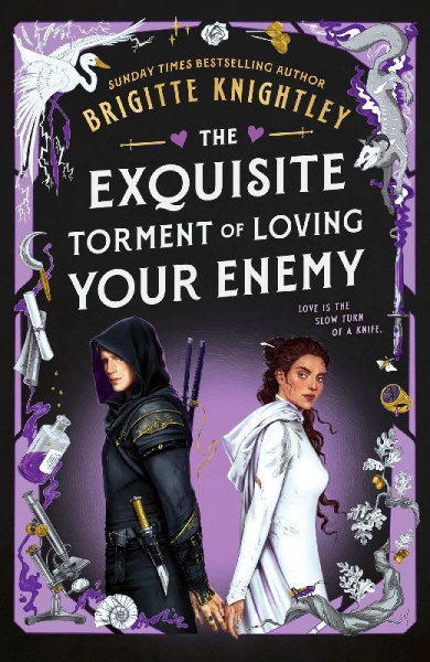 Buchcover und Innenansicht für das Buch: The Exquisite Torment of Loving Your Enemy