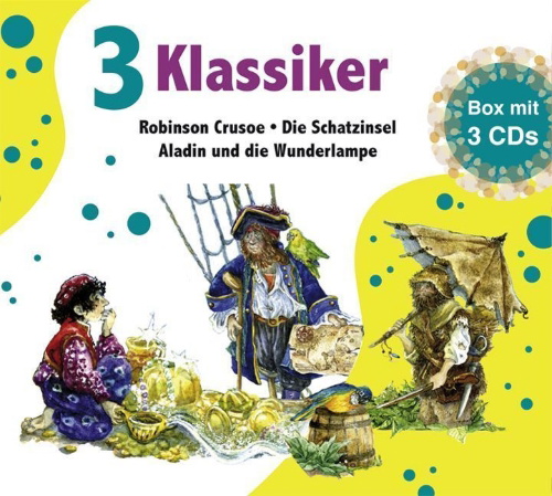 Buchcover und Innenansicht für das Buch: 3 Klassiker
