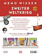 Buchcover und Innenansicht für das Buch: memo Wissen. Zweiter Weltkrieg