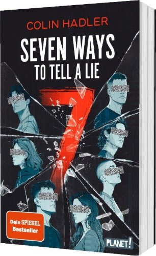 Buchcover und Innenansicht für das Buch: Seven Ways to Tell a Lie