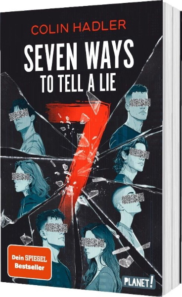 Buchcover und Innenansicht für das Buch: Seven Ways to Tell a Lie