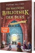 Buchcover und Innenansicht für das Buch: Die magische Bibliothek der Buks 3: Der Phantánasische Schlüssel