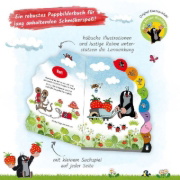 Buchcover und Innenansicht für das Buch: Trötsch Der kleine Maulwurf Pappenbuch mit Register Meine allerersten Farben