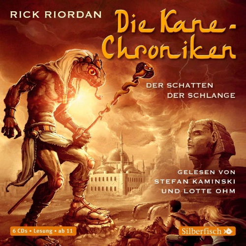 Buchcover und Innenansicht für das Buch: Die Kane-Chroniken 03. Der Schatten der Schlange