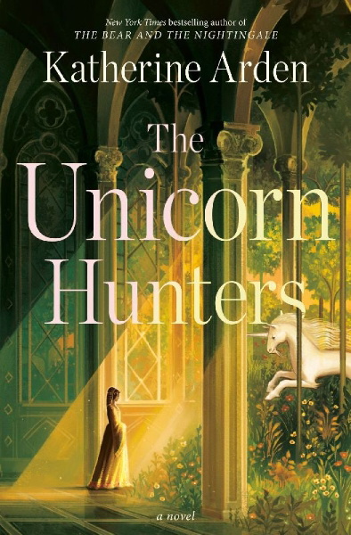 Buchcover und Innenansicht für das Buch: The Unicorn Hunters