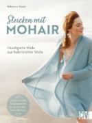 Buchcover und Innenansicht für das Buch: Stricken mit Mohair