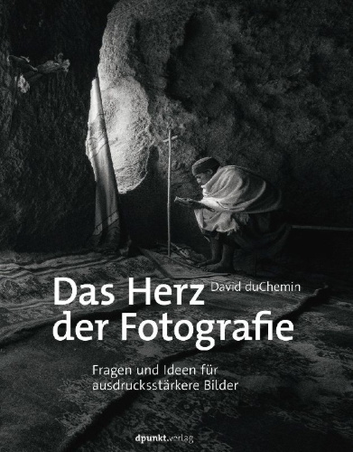 Buchcover und Innenansicht für das Buch: Das Herz der Fotografie