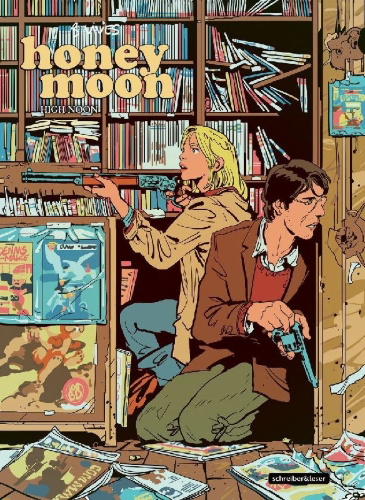 Buchcover und Innenansicht für das Buch: Honeymoon