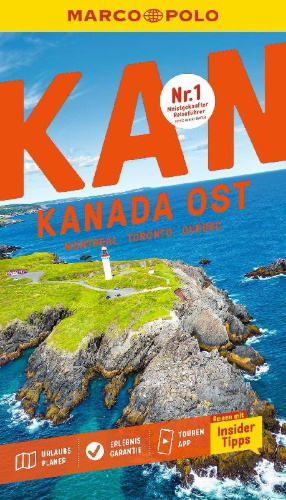 Buchcover und Innenansicht für das Buch: MARCO POLO Reiseführer Kanada Ost, Montreal, Toronto, Québec