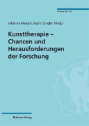 Buchcover und Innenansicht für das Buch: Kunsttherapie - Chancen und Herausforderungen der Forschung