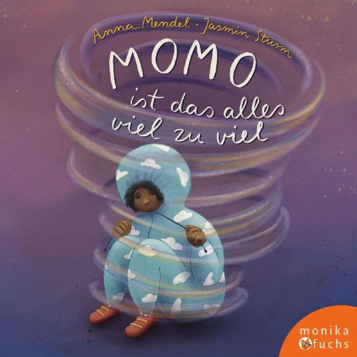Buchcover und Innenansicht für das Buch: Momo ist das alles viel zu viel