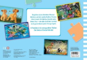 Buchcover und Innenansicht für das Buch: Disney: Mein erstes Puzzlebuch - Große Puzzleteile für kleine Hände!