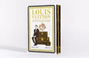 Buchcover und Innenansicht für das Buch: Louis Vuitton. The Illustrated World of a Fashion Icon