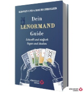 Buchcover und Innenansicht für das Buch: Dein Lenormand Guide - Schnell und einfach legen und deuten