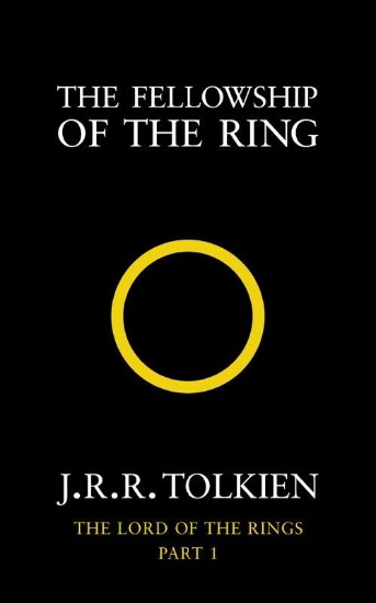 Buchcover und Innenansicht für das Buch: Lord of the Rings 1. The Fellowship of the Rings