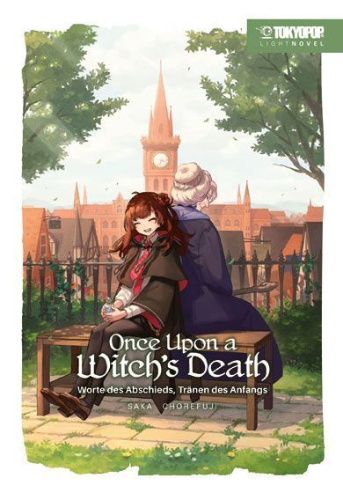 Buchcover und Innenansicht für das Buch: Once Upon a Witch's Death Light Novel 01
