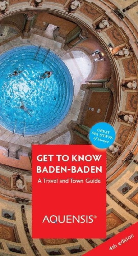 Buchcover und Innenansicht für das Buch: Get to know Baden-Baden